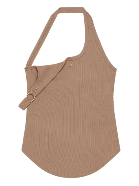Courrèges asymmetric top Neutrals 325JDE143JS0194