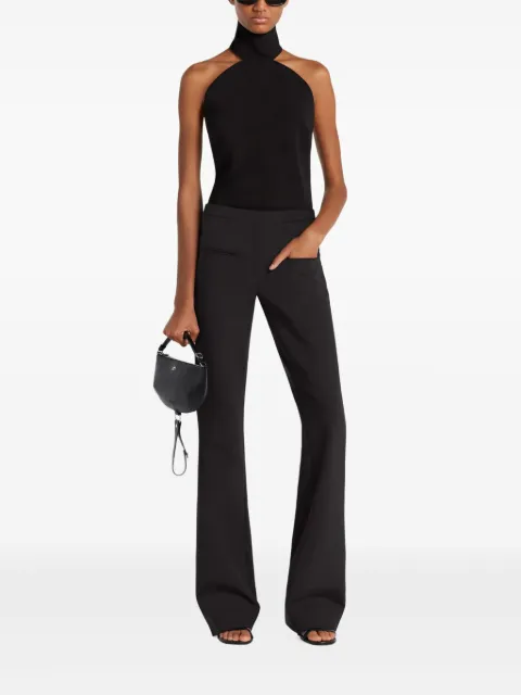 Courrèges sleeveless top Black 325CTO456PL0159