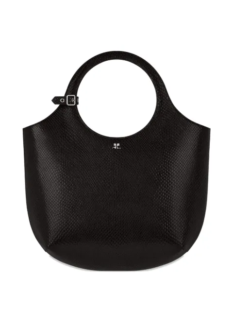 Courrèges medium Holy leather tote bag 325GSA116CV0045