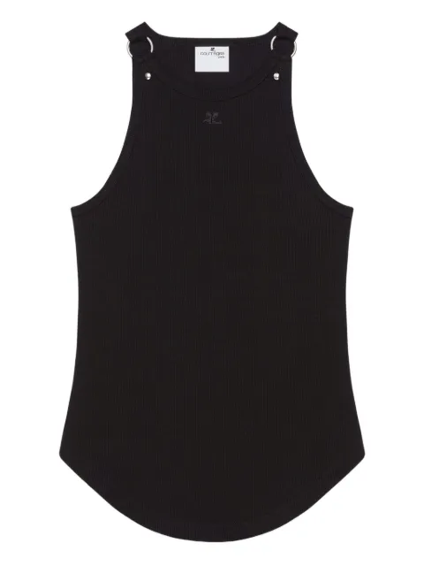 Courrèges sleeveless top Black 325JDE142JS0194