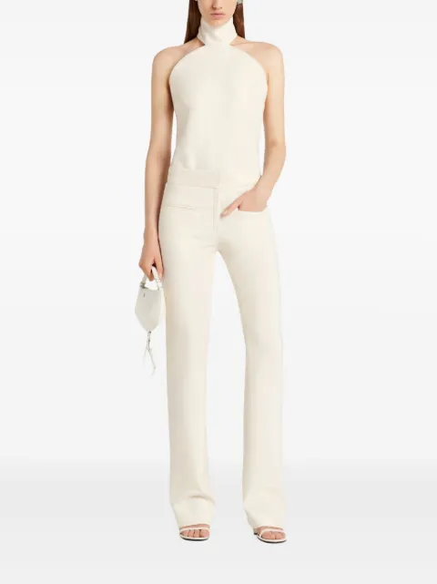 Courrèges pocket-detail trousers Neutrals 325CPA427PL0159