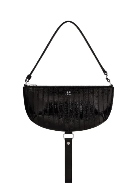 Courrèges Holy Eclipse shoulder bag Black 325GSA190VY0029