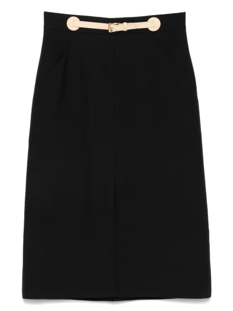 Valentino Garavani buckled skirt Black BRADM51CF