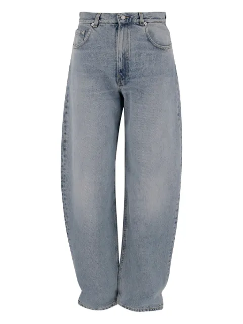 Haikure Bibi logo-patch jeans Blue HEW03351DF106