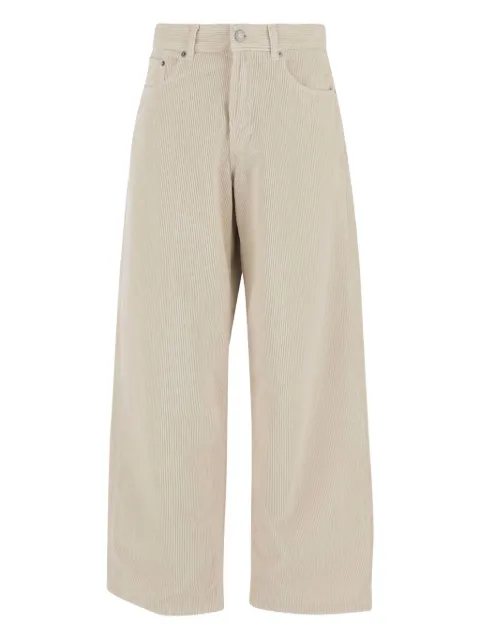 Haikure corduroy trousers Neutrals HEW03296GF156PT