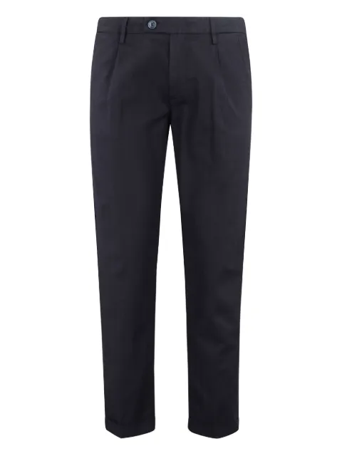 Re-Hash cotton straight-leg trousers Blue P0081LS7F139
