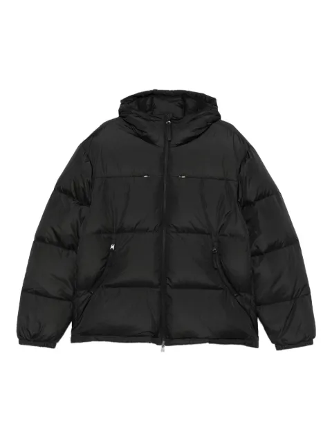 Hiking Patrol Element hooded padded jacket Black AW25001