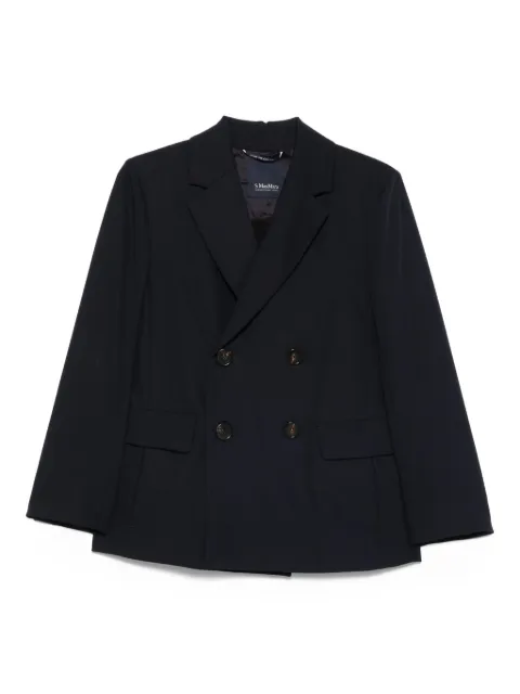 'S Max Mara double-breasted blazer Blue 2529046051600