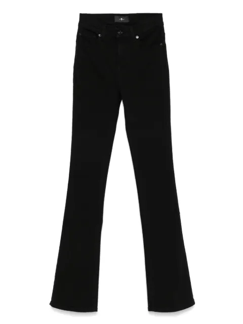 7 For All Mankind flared jeans Black 7U030U79