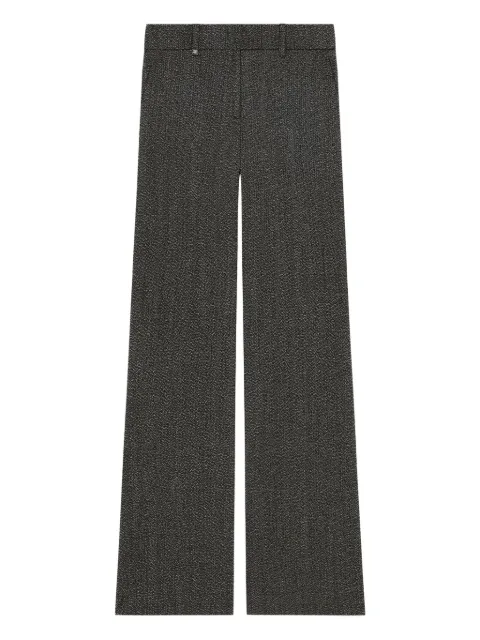 Courrèges wool trousers Black 325CPA425WO0144