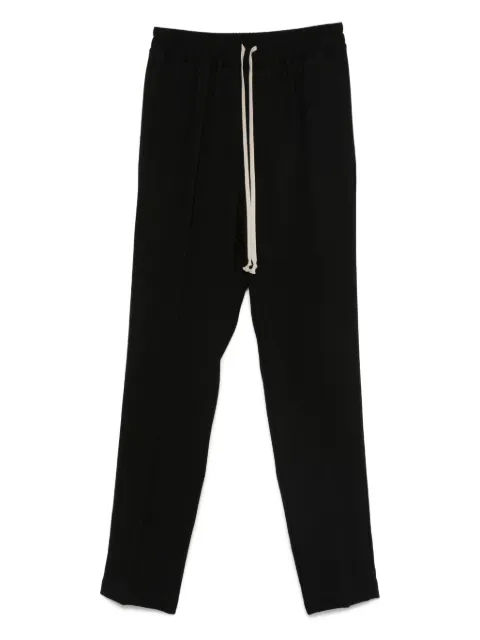 Rick Owens wool track pants Black RU02E1390WA