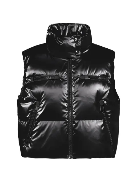Goldbergh padded zip-up gilet Black GB01080254