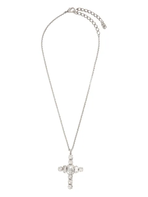 Dolce & Gabbana rhinestone-embellished necklace Silver WNR8S8W1111