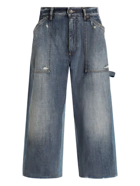 Dolce & Gabbana distressed cropped jeans Grey FTDGGDG8OD4