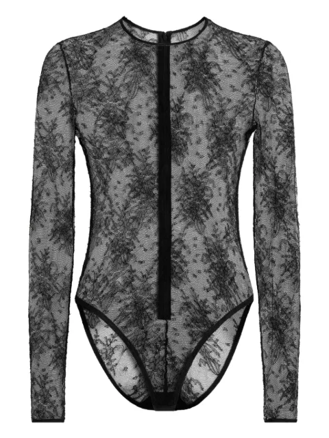 Dolce & Gabbana chantilly lace bodysuit Black F79BPTFLREX