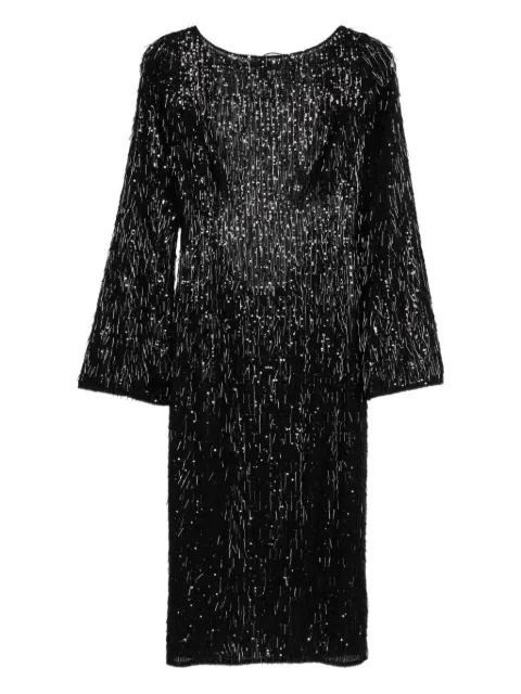 Dolce & Gabbana embellished midi dress Black F60FMZFLSL5