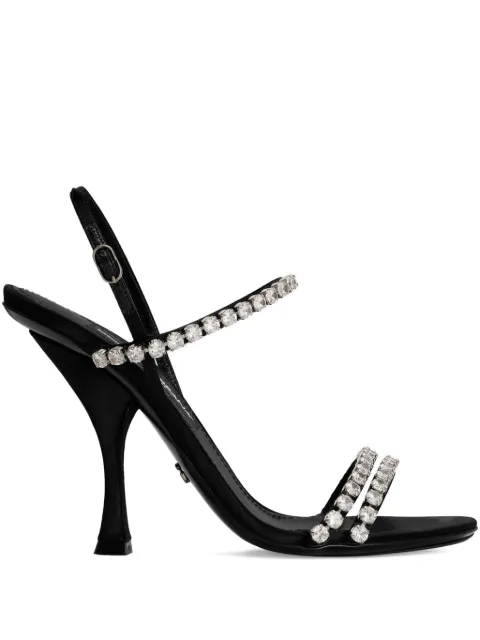 Dolce & Gabbana crystal-embellished sandals Black CR1925AT399