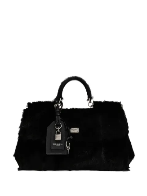 Dolce & Gabbana My Sicily top-handle tote bag Black BB7782BR725