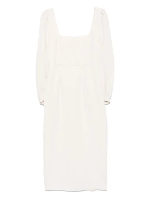 RACIL square-neck midi dress Neutrals GIADADRESS