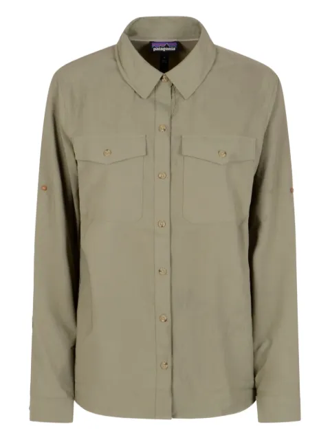 Patagonia long-sleeve button-down shirt Green 41830RVGN