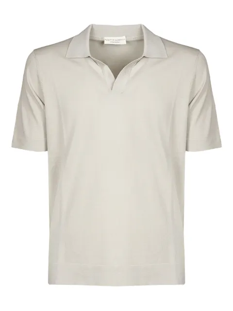 Filippo De Laurentiis cotton polo shirt Grey PL0MCSKCR14R902