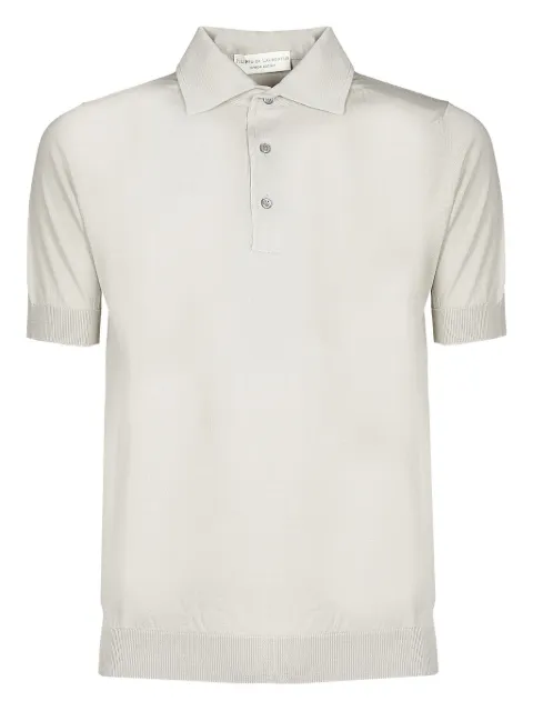 Filippo De Laurentiis short-sleeve polo shirt White PL1MCPARCR14R902