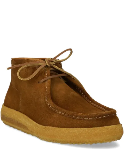Astorflex suede lace-up boots Brown RAMPIFLEX724