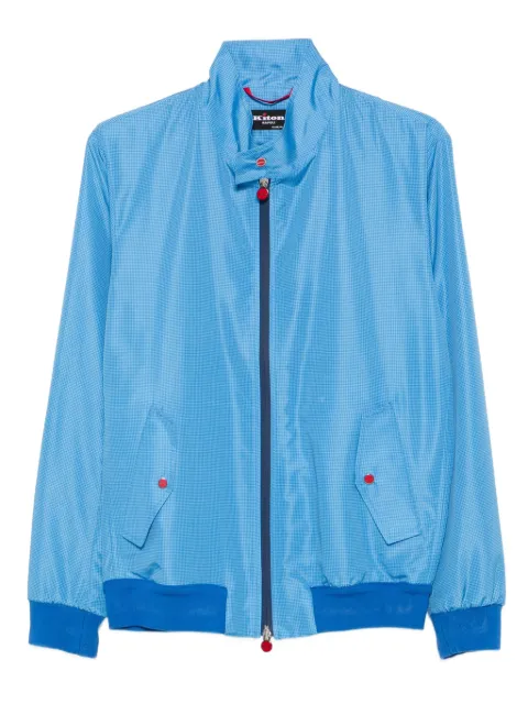 Kiton zip-fastening jacket Blue UBLM03K0750F30001