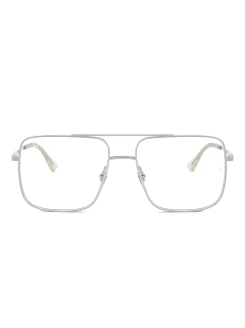 Ray-Ban Ari square-frame glasses Silver RB3758V
