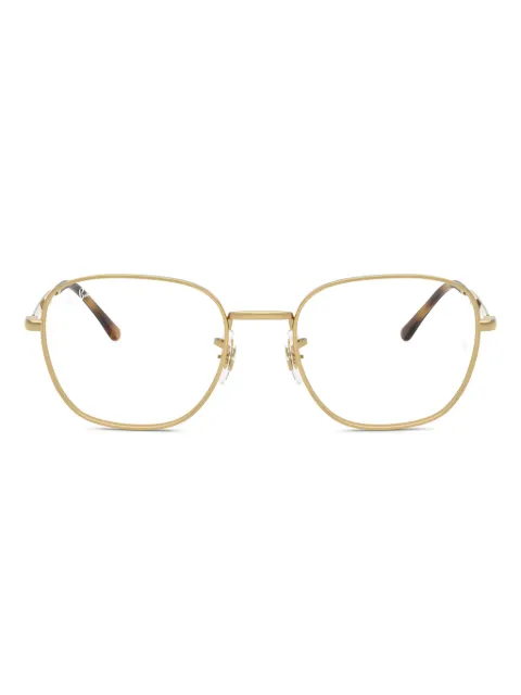 Ray-Ban square-frame glasses Gold RB6534