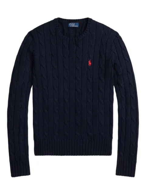 Polo Ralph Lauren cable-knit crew-neck sweater Blue 211971869008
