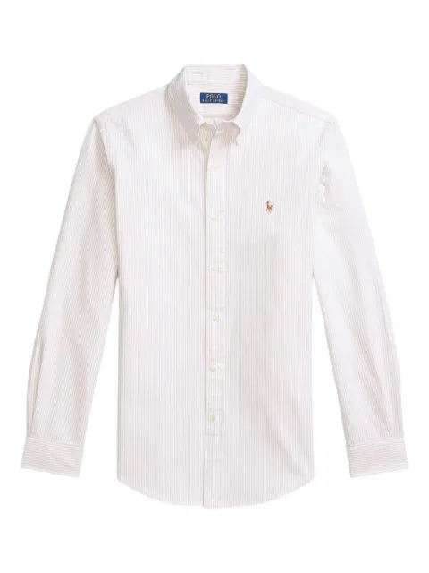 Polo Ralph Lauren striped button-down shirt Neutrals 710953704007