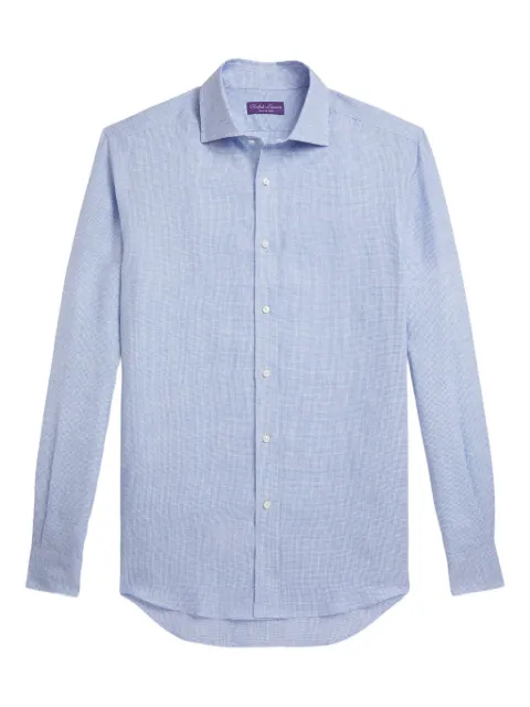 Ralph Lauren Purple Label linen shirt Blue 790977177001