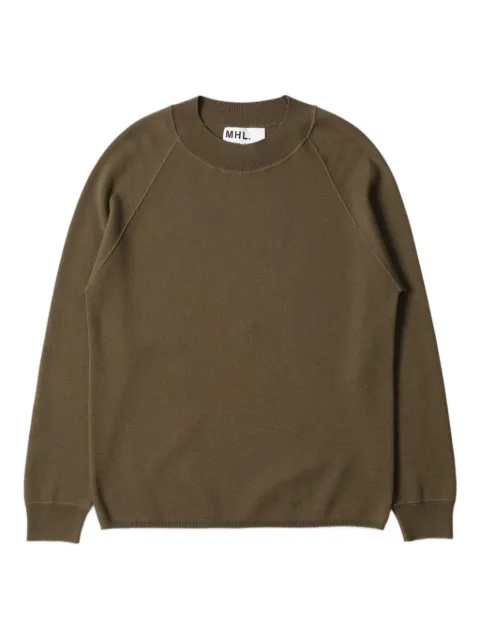Mhl By Margaret Howell crew-neck sweatshirt Brown MHKN0504S25MAHKHA