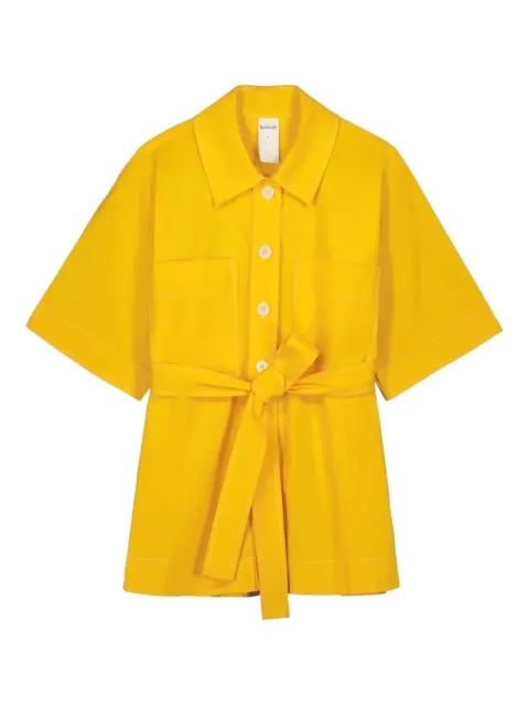 Kowtow Ray shirt Yellow KTW090SUN