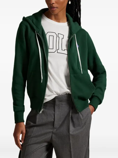 Polo Ralph Lauren logo-embroidered hoodie Green 211971699006