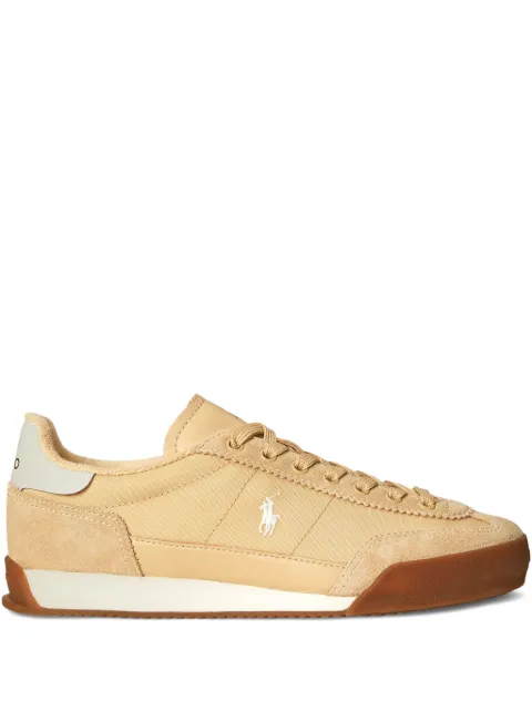 Polo Ralph Lauren suede-panel sneakers Neutrals 804978190001