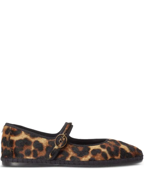 Polo Ralph Lauren leopard-print ballet flats Brown 818970188001