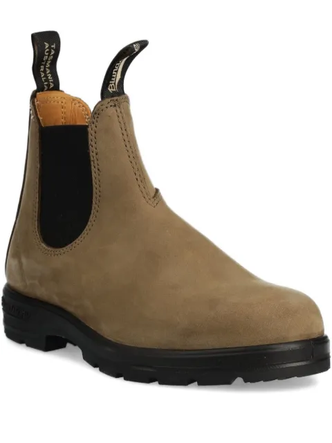 Blundstone elastic-sided leather boots Brown 1941