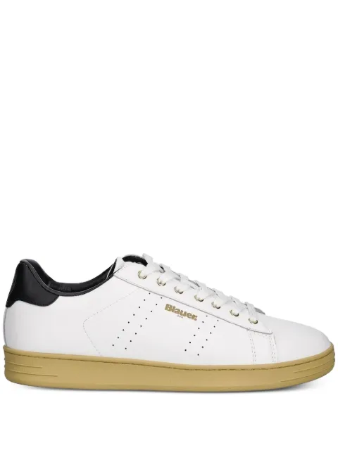 Blauer leather sneakers White S5GRANT01LEAWBK
