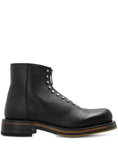 Alexander McQueen stud-embellished boots Black 831111WIAGG