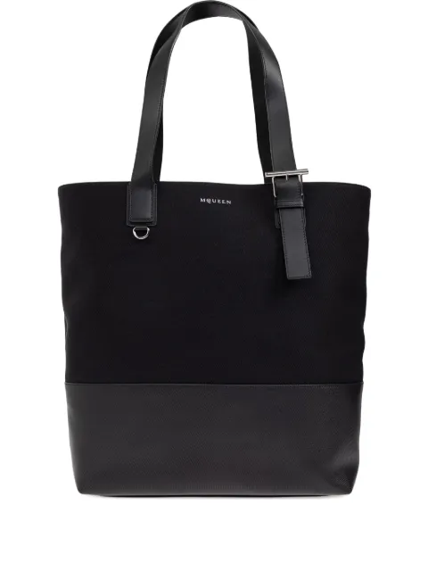 Alexander McQueen leather tote bag Black 8360691AAU2