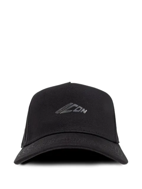 DSQUARED2 logo-print cap Black BCM087105C00001