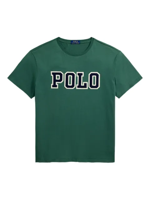 Polo Ralph Lauren logo-appliqué T-shirt Green 710972663003