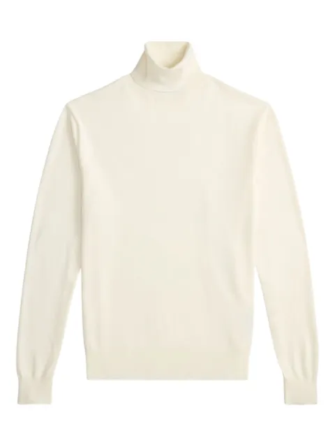 Ralph Lauren Purple Label roll-neck long-sleeve sweater Neutrals 790933505006