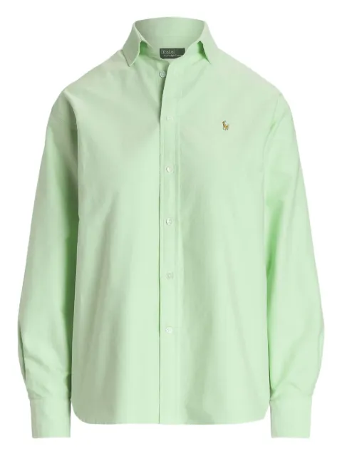 Polo Ralph Lauren logo-embroidered shirt Green 211971679001