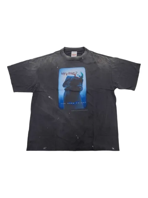 SAINT MXXXXXX Joker graphic-print T-shirt Black SMHR80000C55