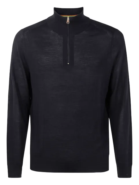 Paul Smith high-neck half-zip sweater Black M1R239ZP02093