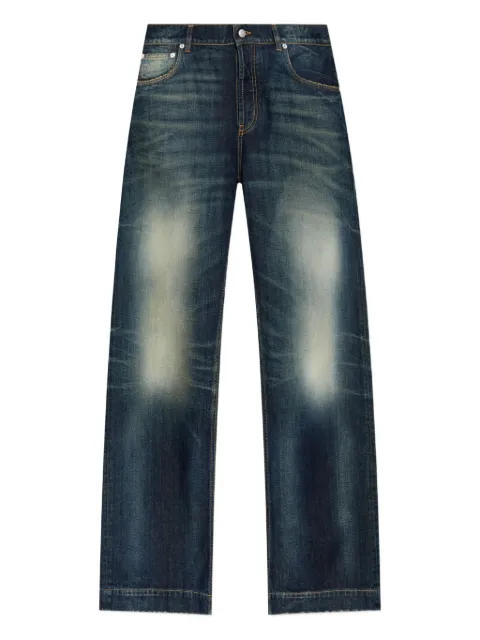 Alexander McQueen faded jeans Blue 839142QYABR