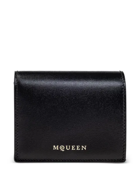 Alexander McQueen leather wallet Black 8365571MAAF